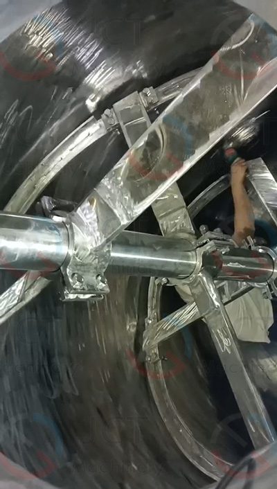 reactor screw ribbon agitator