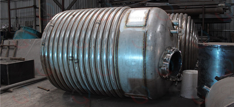 pipe coil reactor reactor