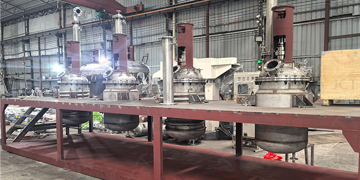 small-scale resin production line resin production line
