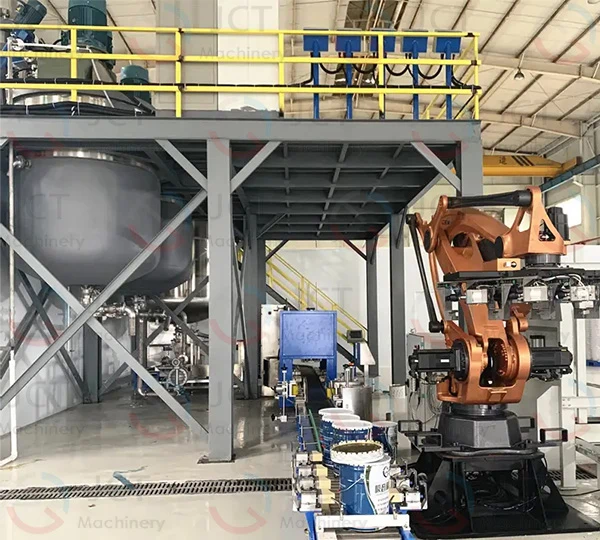 paint production line equipments paint production line