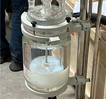 styrene-acrylic emulsion production trial