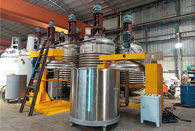 paint production line high speed disperser paint production line equipment