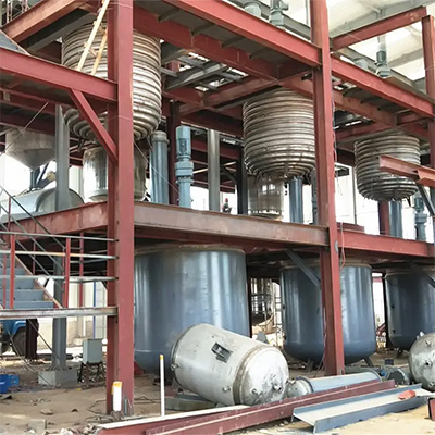 JCT acrylic resin production line turnkey project case study acrylic resin production line installation and commissioning site