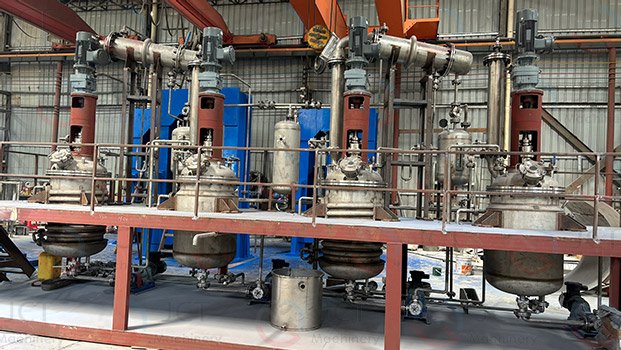industrial alkyd resin production equipment alkyd resin production line equipment with multiple reactors