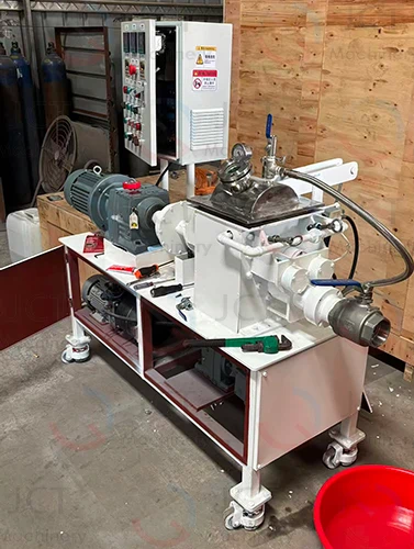 JCT Machinery's 5L screw discharge sigma mixer for ink production laboratory sigma mixer for ink production